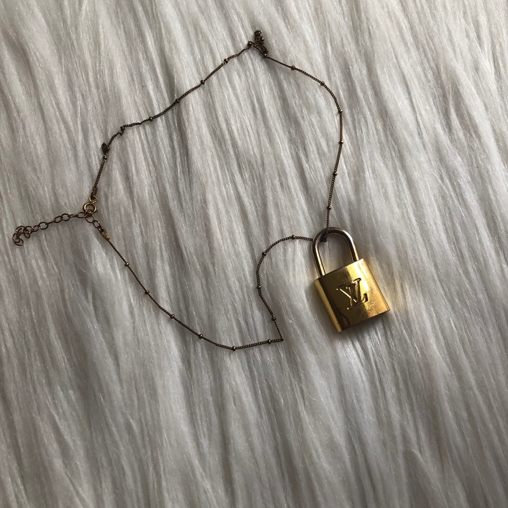 ❌SOLD❌ on mercari LOUIS VUITTON padlock with chain